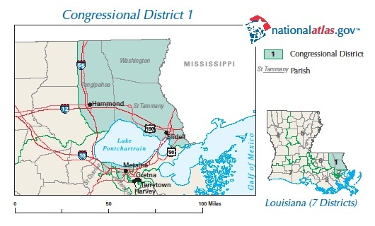 Louisiana's 1st Congressional District - Ballotpedia