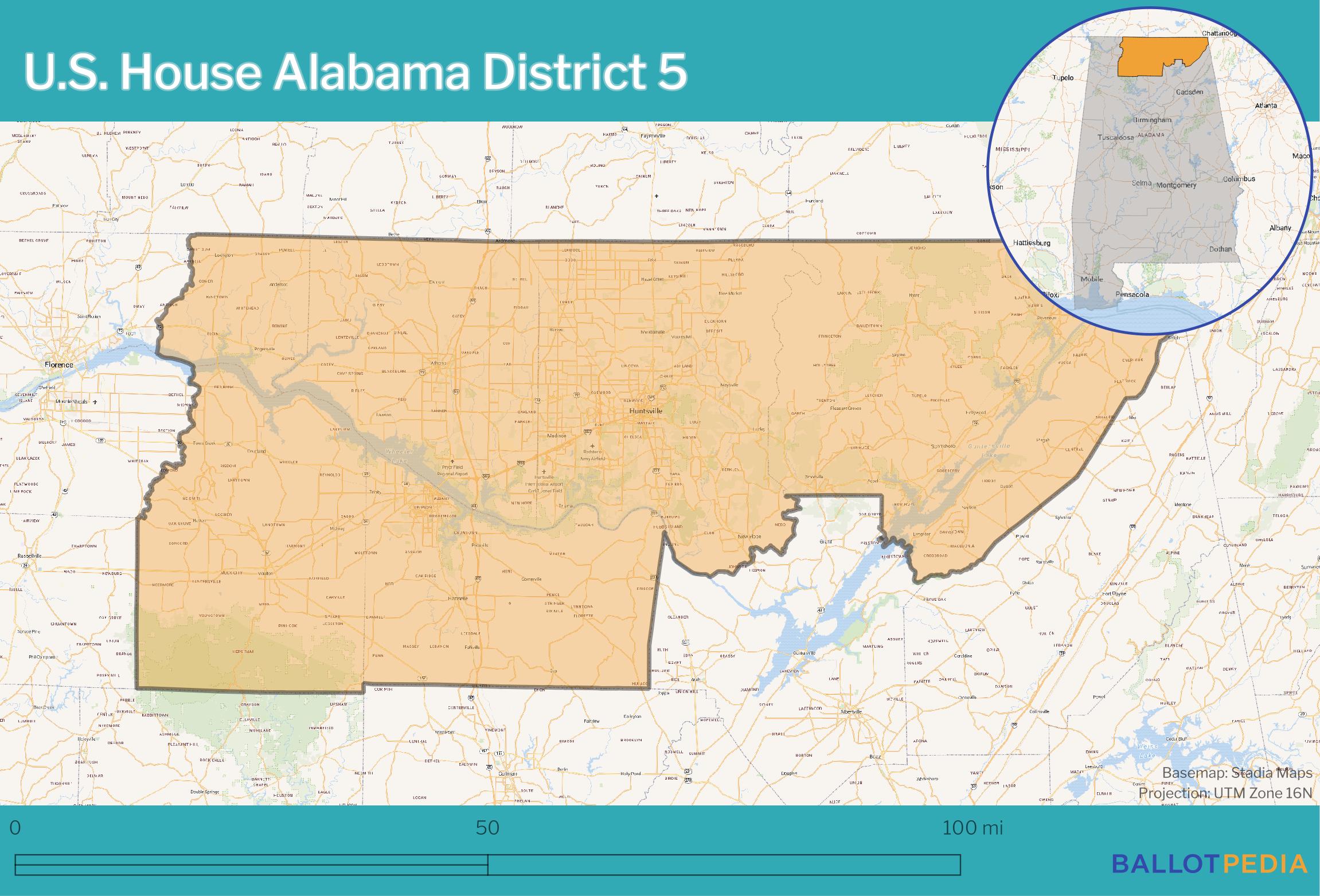 Alabama S 5th Congressional District Election 2024 March 5 Democratic 2025 01 3 Al Congressional District 05