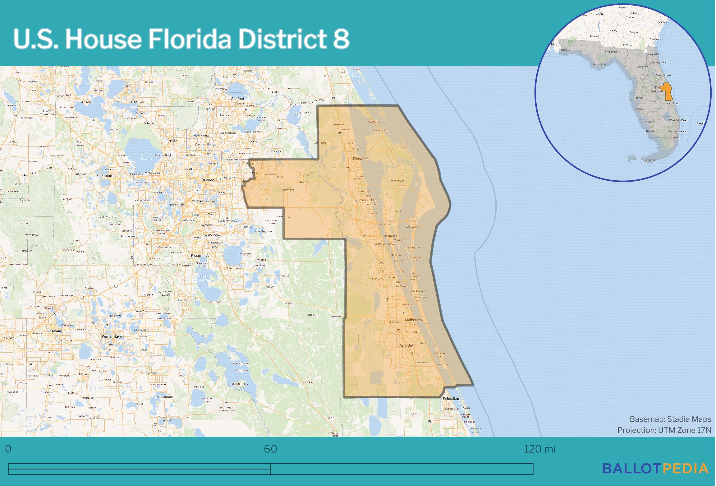 Florida S 8th District Election 2026 Ballotpedia 2027 01 03 Fl District 08 