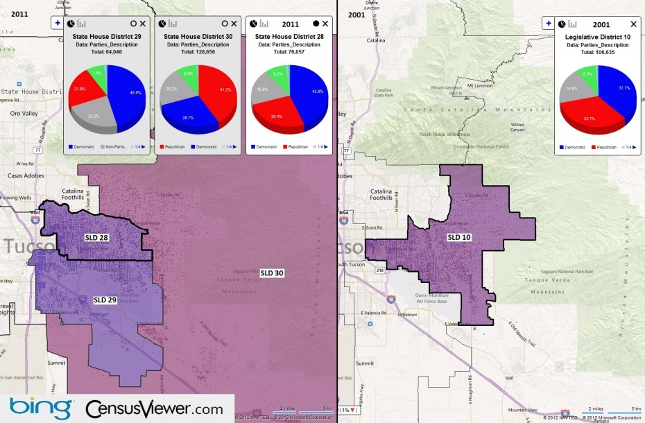 State legislative districts in Arizona after the 2010 Census redistricting Ballotpedia