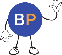 Ballotpedia mascot waving illustration